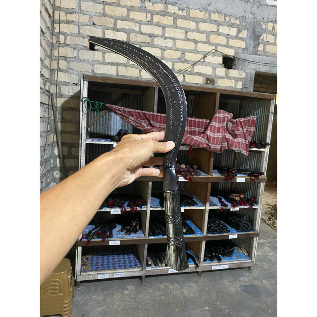 arit rumput asli Madura fre sarung ukuran 60cm