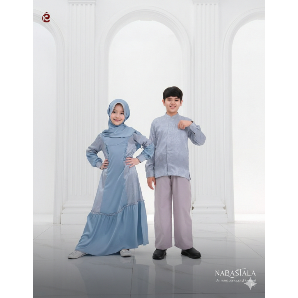GAMIS & KOKO ANAK NABASTALA / NABASTALA SKY / GAMIS ANAK KEKE / KOKO ANAK KEKE / BUSANA ANAK / KEKE