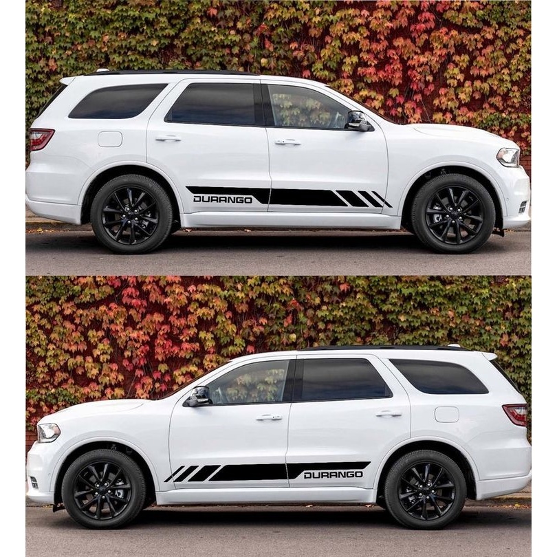 Sticker mobil suv dodge durango stiker list minimalist universal mobil durango keren tahan lama