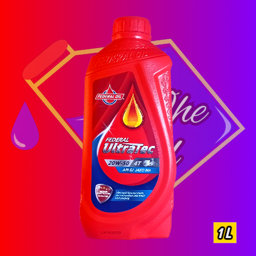 Federal Oil Ultratec 4T  20W-40 API SJ JASO MA