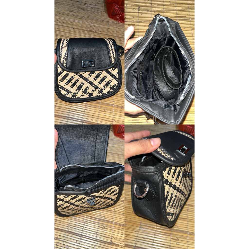 Tas Selempang Wanita rotan