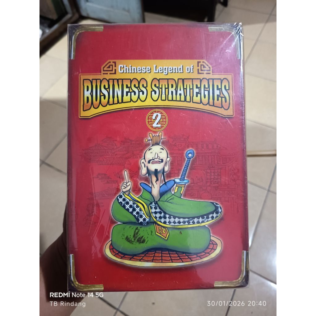 BOXSET CHINESE LEGEND OF BUSINESS STRATEGIES 2. WANG XUANMING. 100 STRATEGI PERANG. 3 STRATEGI HUANG