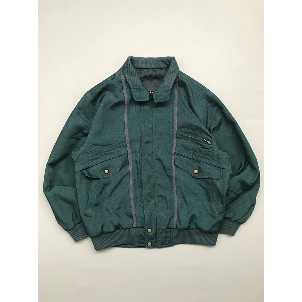 Vintage Reversible Casual Harrington Jacket