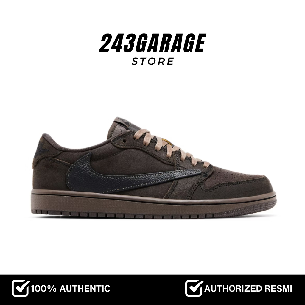 Air Jordan 1 Low OG SP X Travis Scott Velvet Brown Dark Mocha Resmi