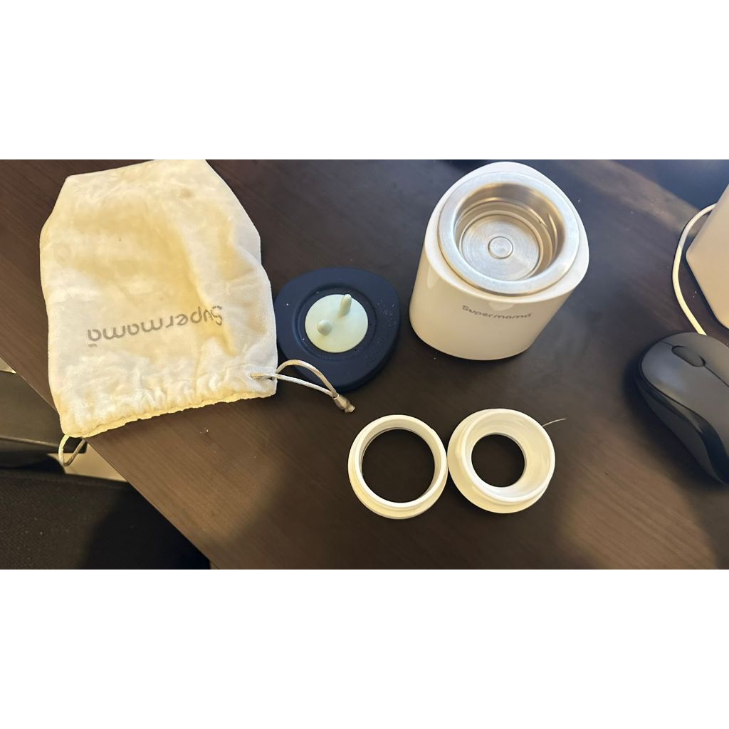 Preloved -Supermama Lab Portable Milk Warmer Mini Penghangat Pemanas Susu Asi Travel Friendly Tanpa 