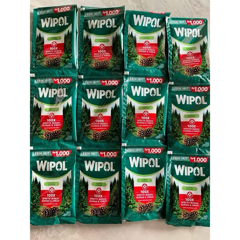 Wipol Karbol Cemara Renceng Isi 6 Sachet