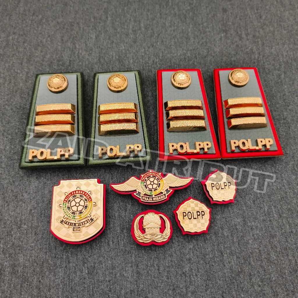 PAKET ATRIBUT POL PP PANGKAT 3C / PAKET ATRIBUT SATPOL PP PANGKAT 3C / PANGKAT POL PP 3C / PANGKAT S