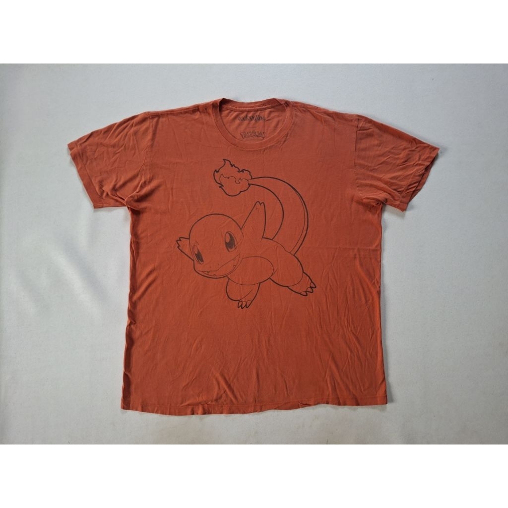 TSHIRT KAOS POKEMON CHARMANDER ORIGINAL 100%