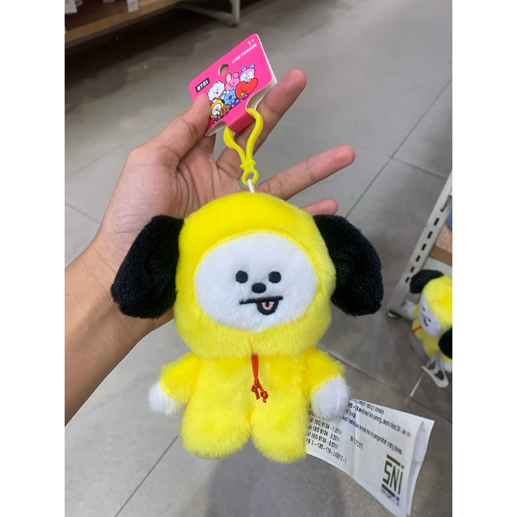 gantungan tas boneka chimmy bt21
