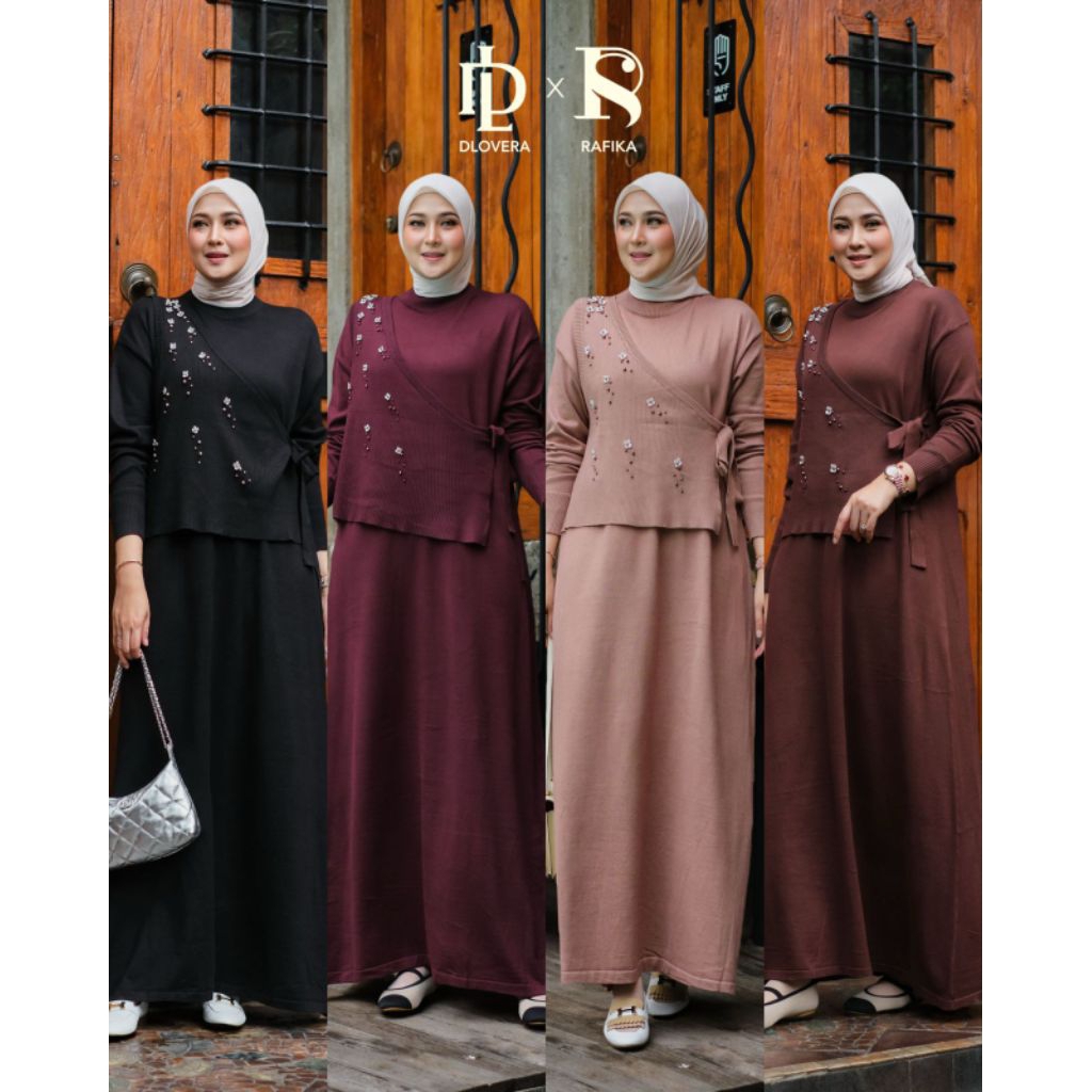 Gamis Dress Terbaru Fiorella by D'Lovera