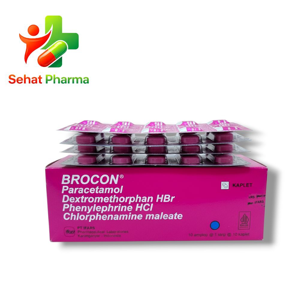 Brocon HBr HCi meredakan batuk