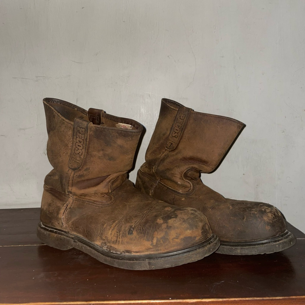 Sepatu boots Redwing shoe PECOS 8241 size 42.5 preloved tempurrr