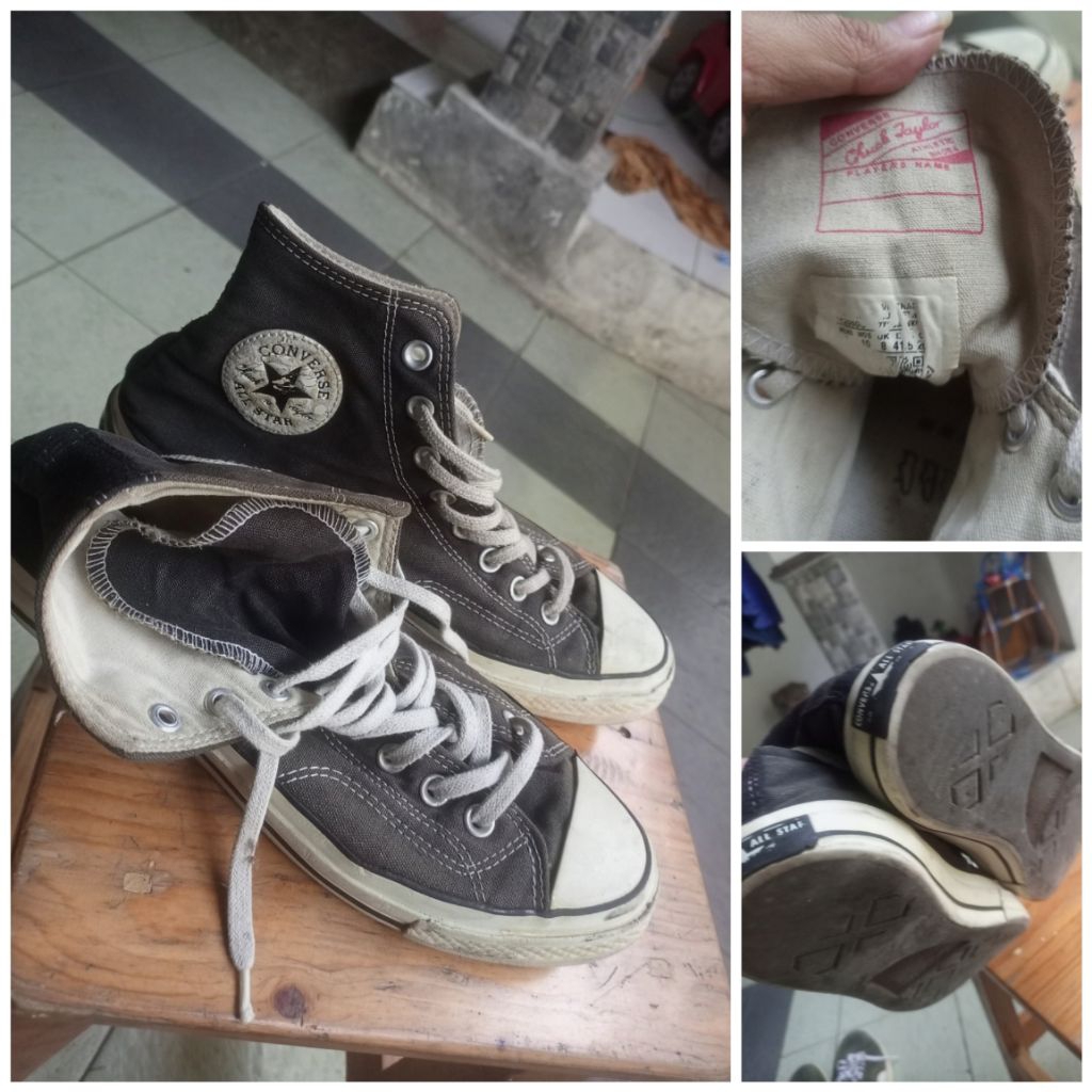 Sepatu Converse Vintage Tempur Original