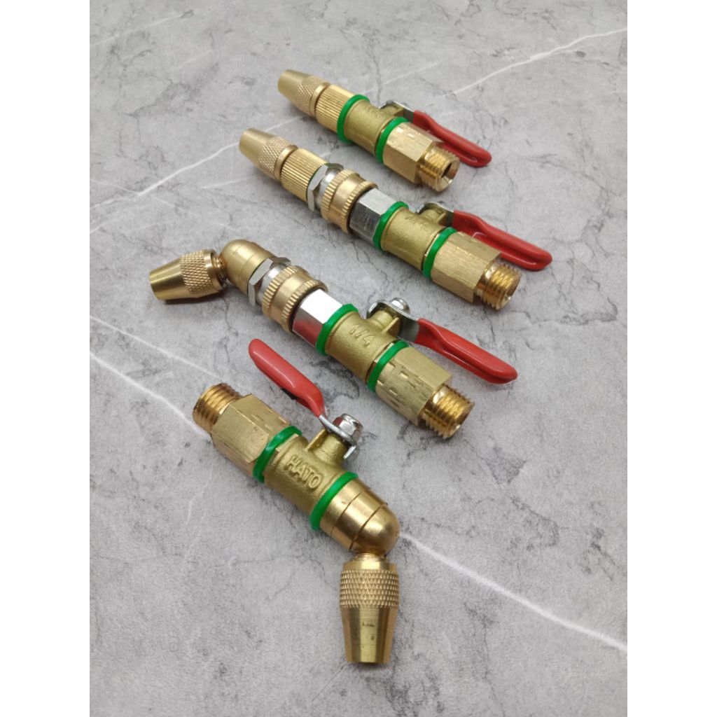 M14 Kran Hato nozzle ac jet cleaner kuningan cuci ac