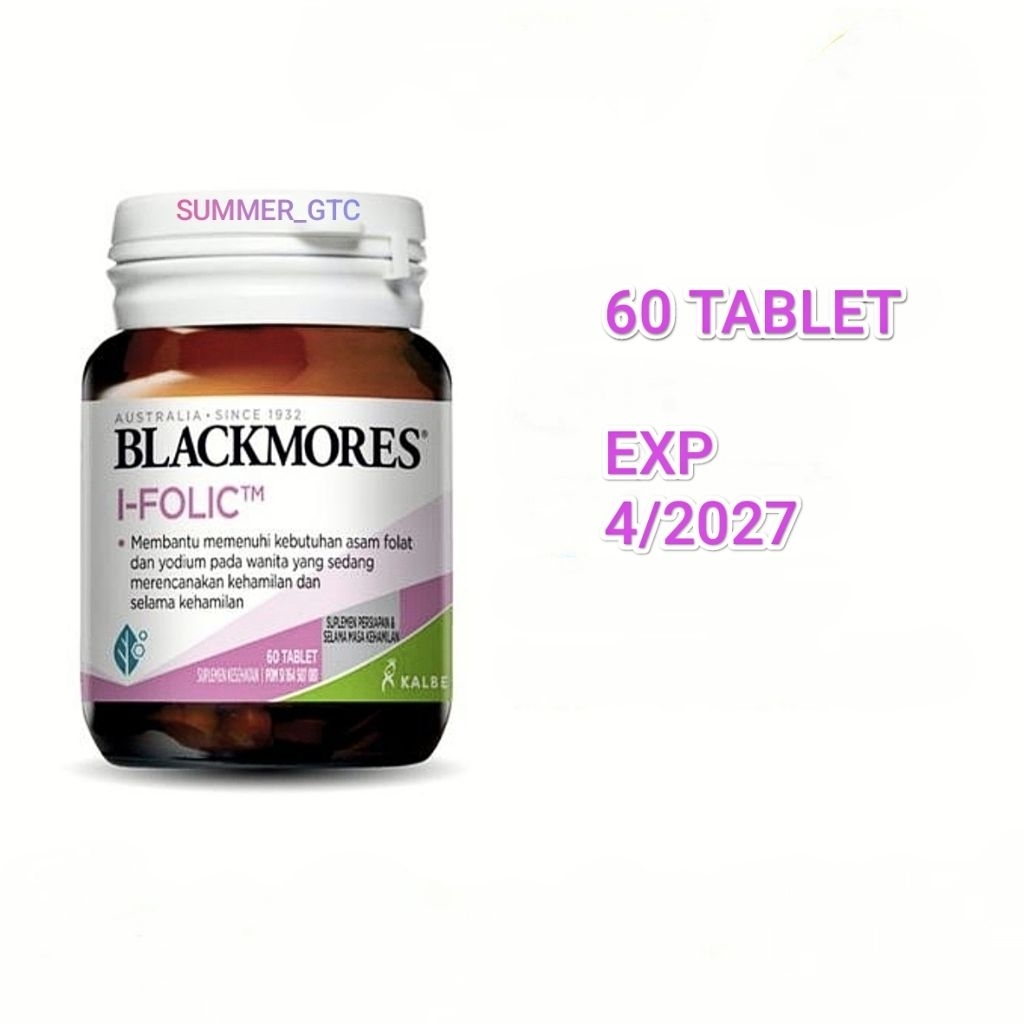 blackmores i-folic 60 tablet promil