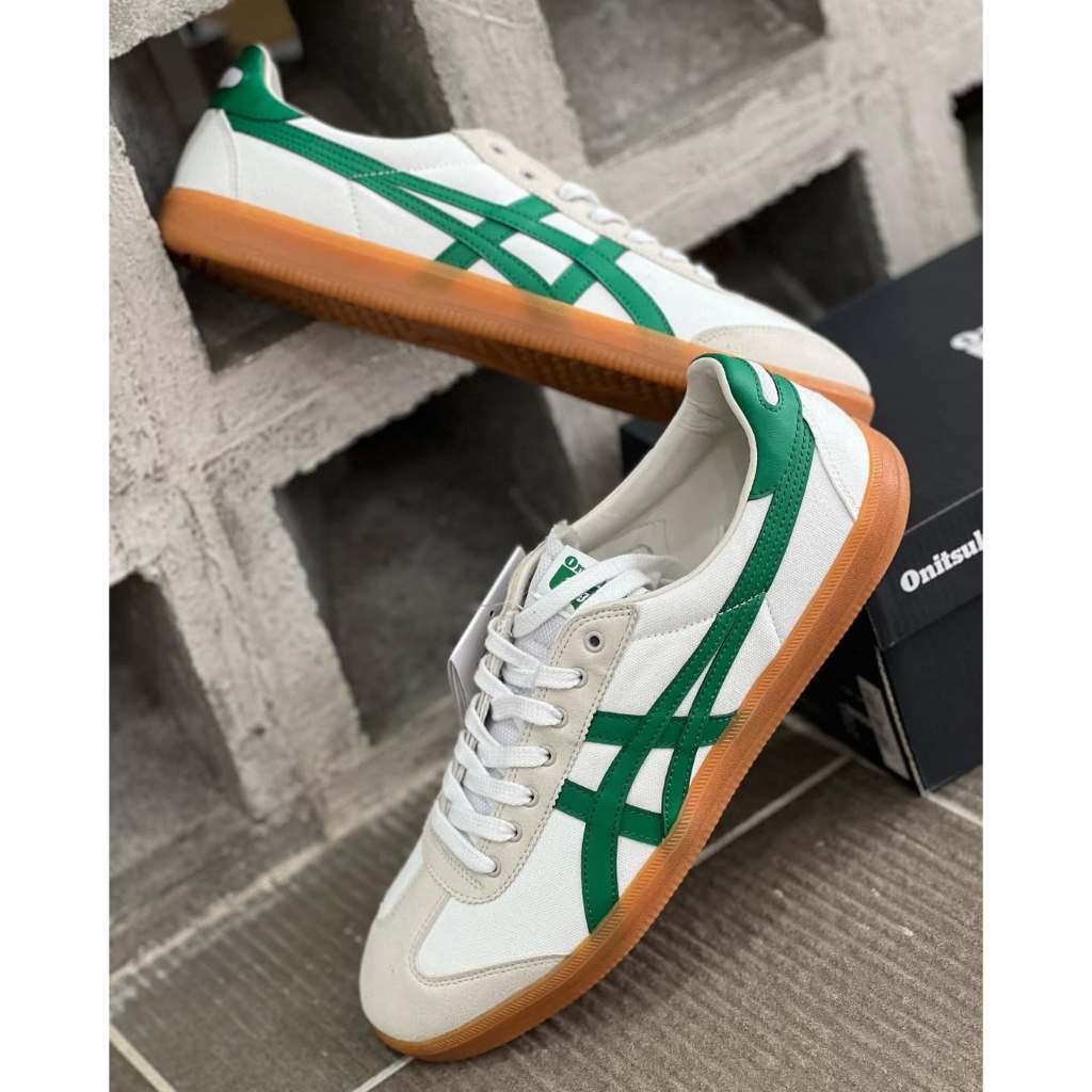 Sepatu Sneakers Onitsuka Tokuten Unisex Cream Hitam