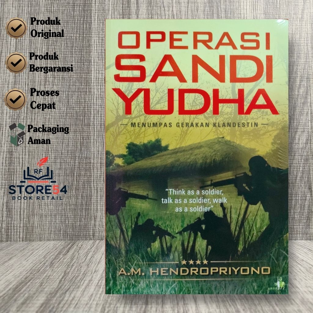 Buku OPERASI SANDI YUDHA - Menumpas Gerakan Klandestin