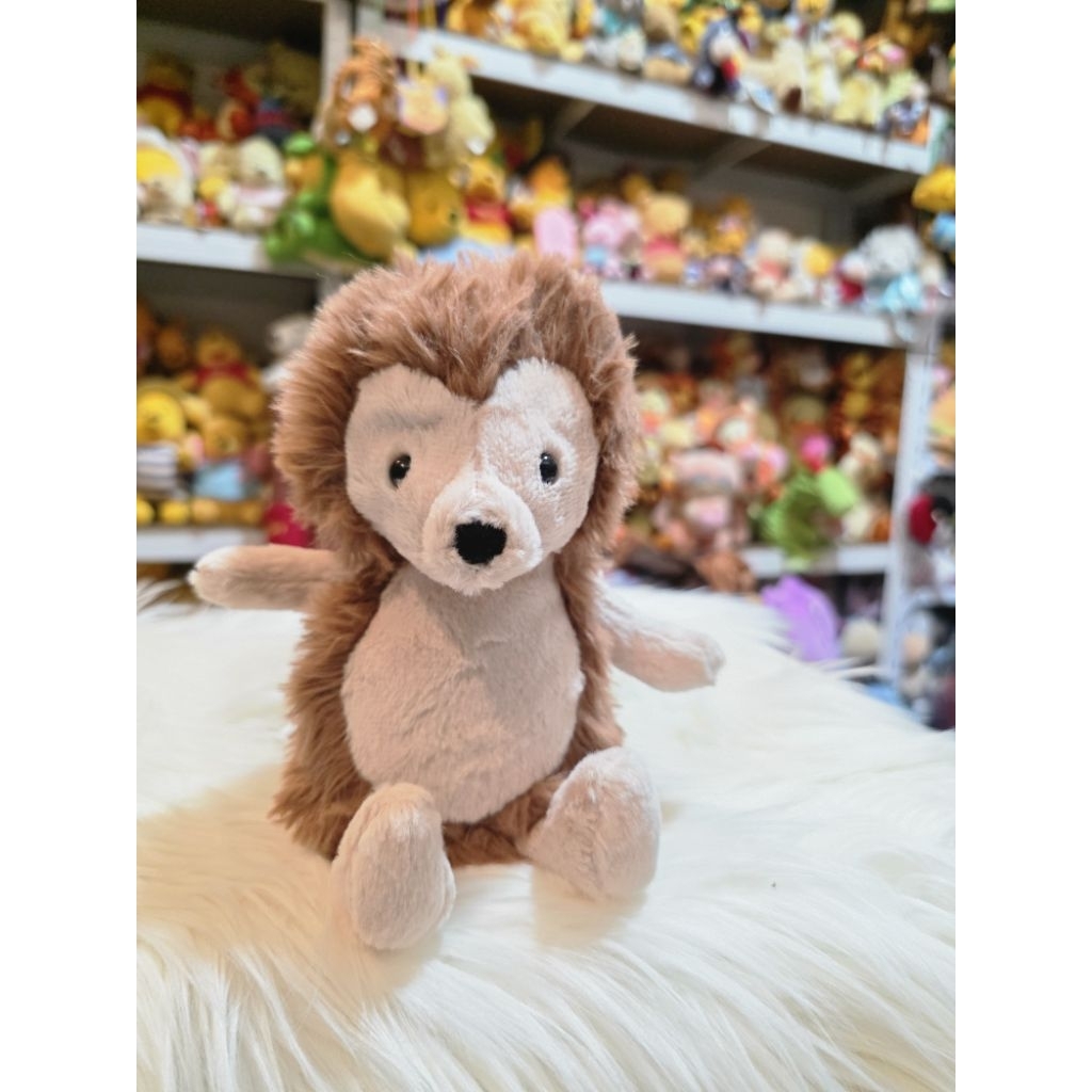 Boneka jellycat Willow Hedgehog RARE RETIRED original jellycat
