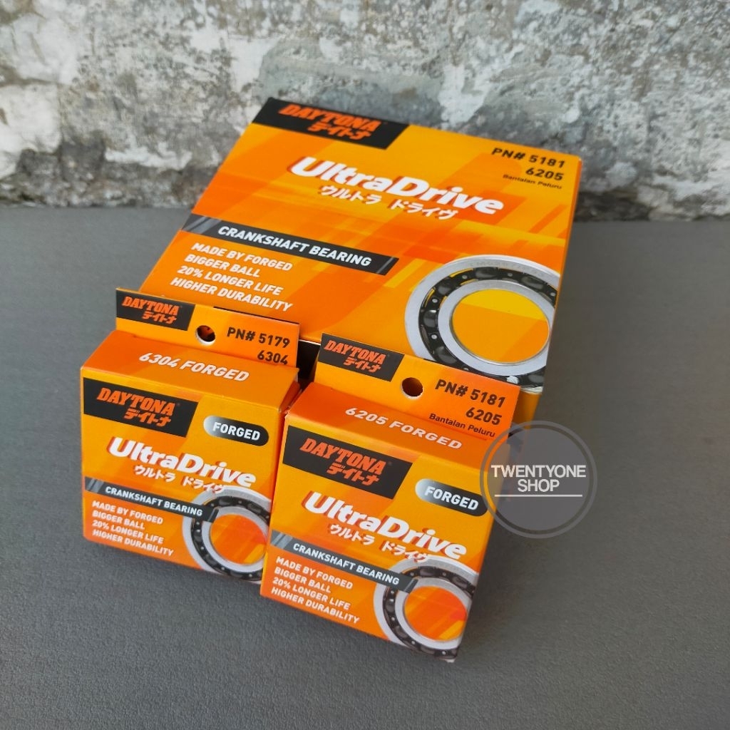 BEARING LAHER KRUK AS 6304 6205 RX KING RXK DAYTONA CRANKSHAFT BEARING FORGED C3 HI-SPEED BEARING KR
