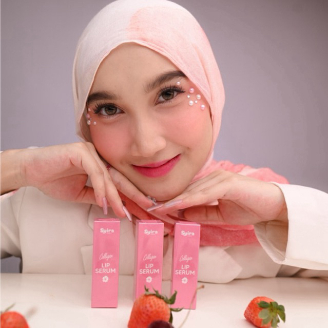 [Bundling 3] Syira Collagen LipCare Serum by Adira Sahara [3pcs]- Brightening LipCare serum with Col
