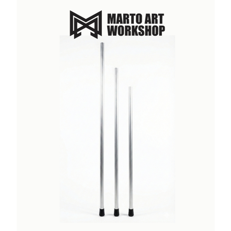 Tiang Bendera Color Guard Pole Flag Marching Band Aluminium Ringan Tersedia 3 Ukuran