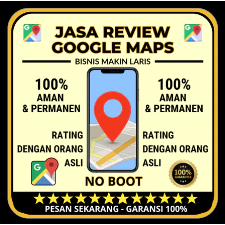 Jasa Review Google Maps Bisnis | Aman 100%