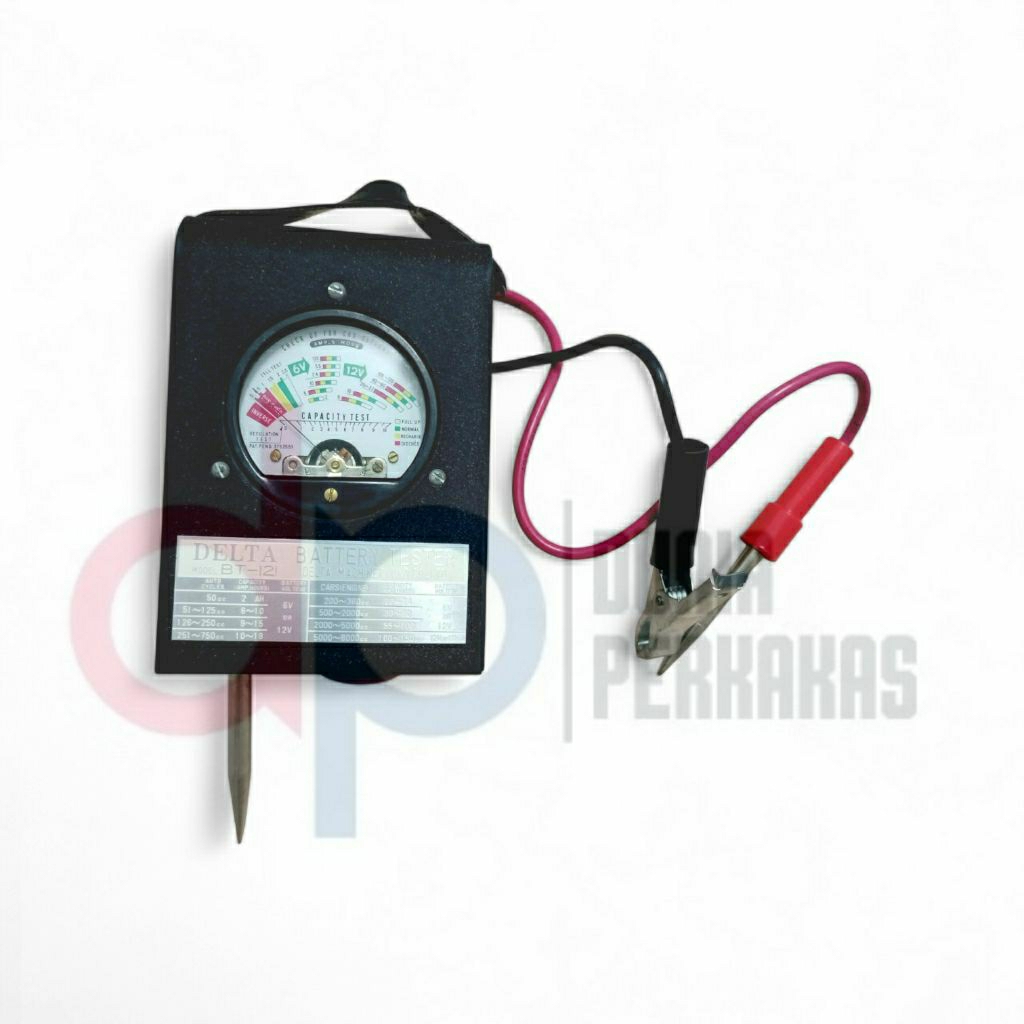 BATTERY TESTER DELTA ALAT TES AKI ACCU
