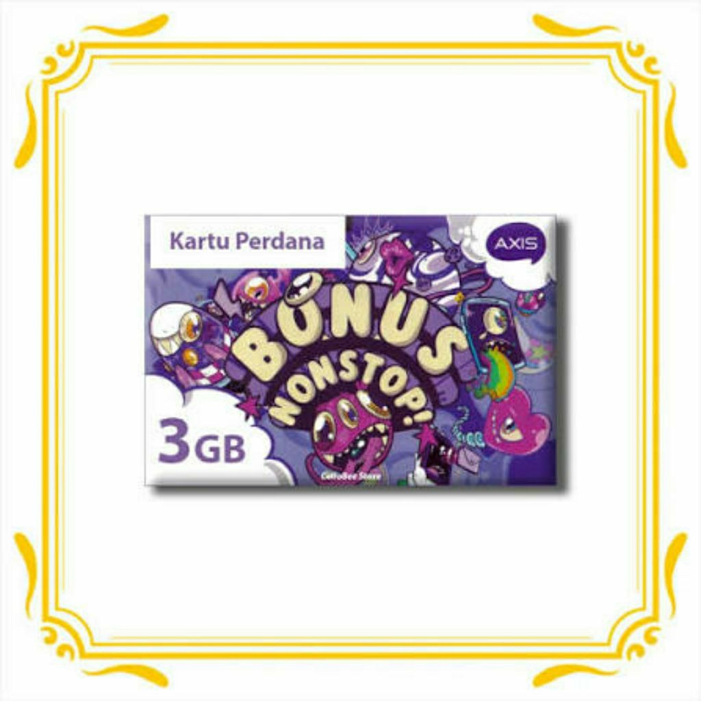 PERDANA AXIS 3GB NASIONAL ISI 100 AKTIF GANTUNG