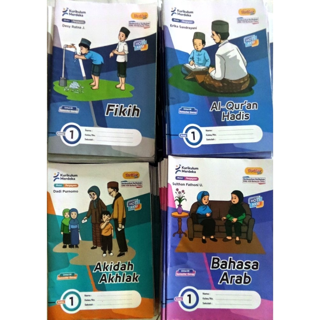 Lks Karakter Fiqih Kelas 1,2,3,4,5,6 Untuk Mi Semester 2