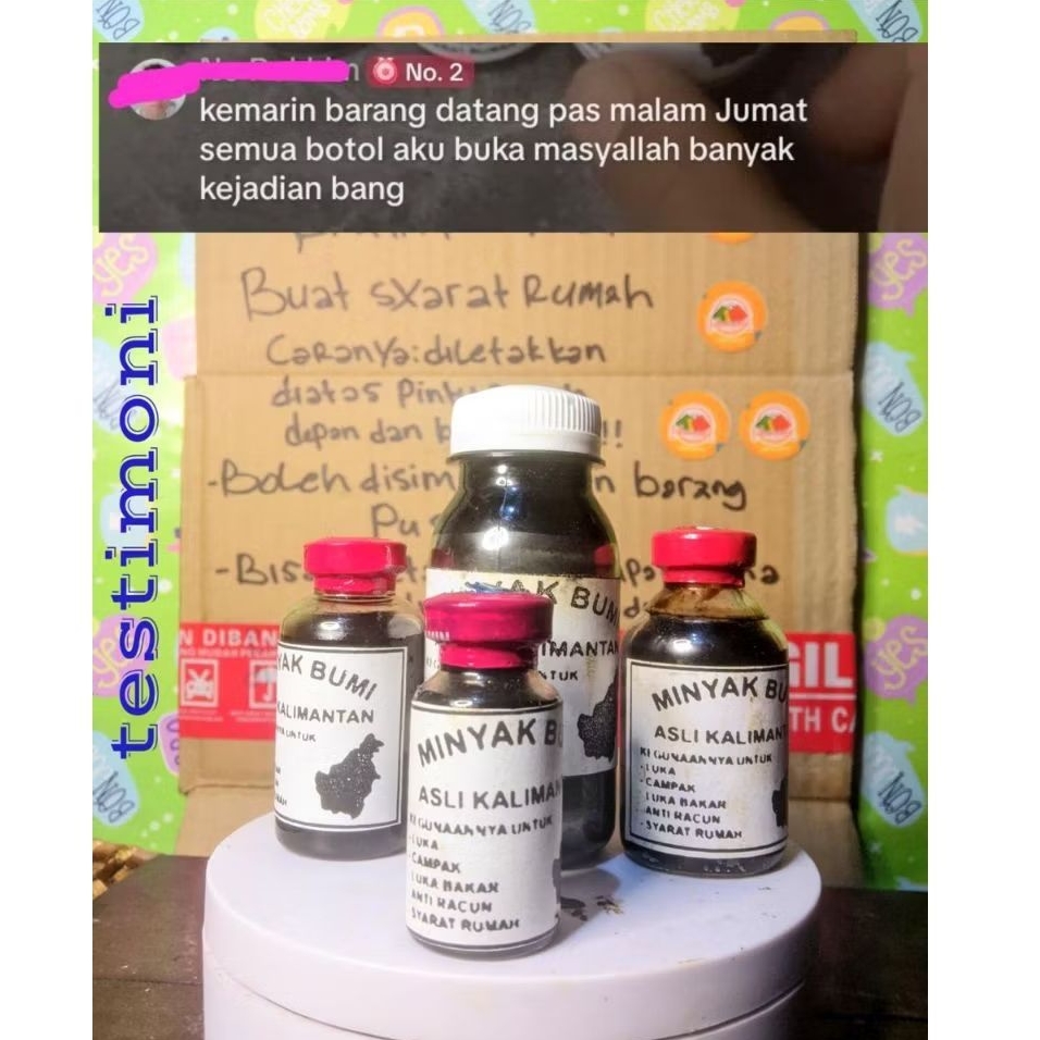 Minyak Bumi Asli Kalimantan