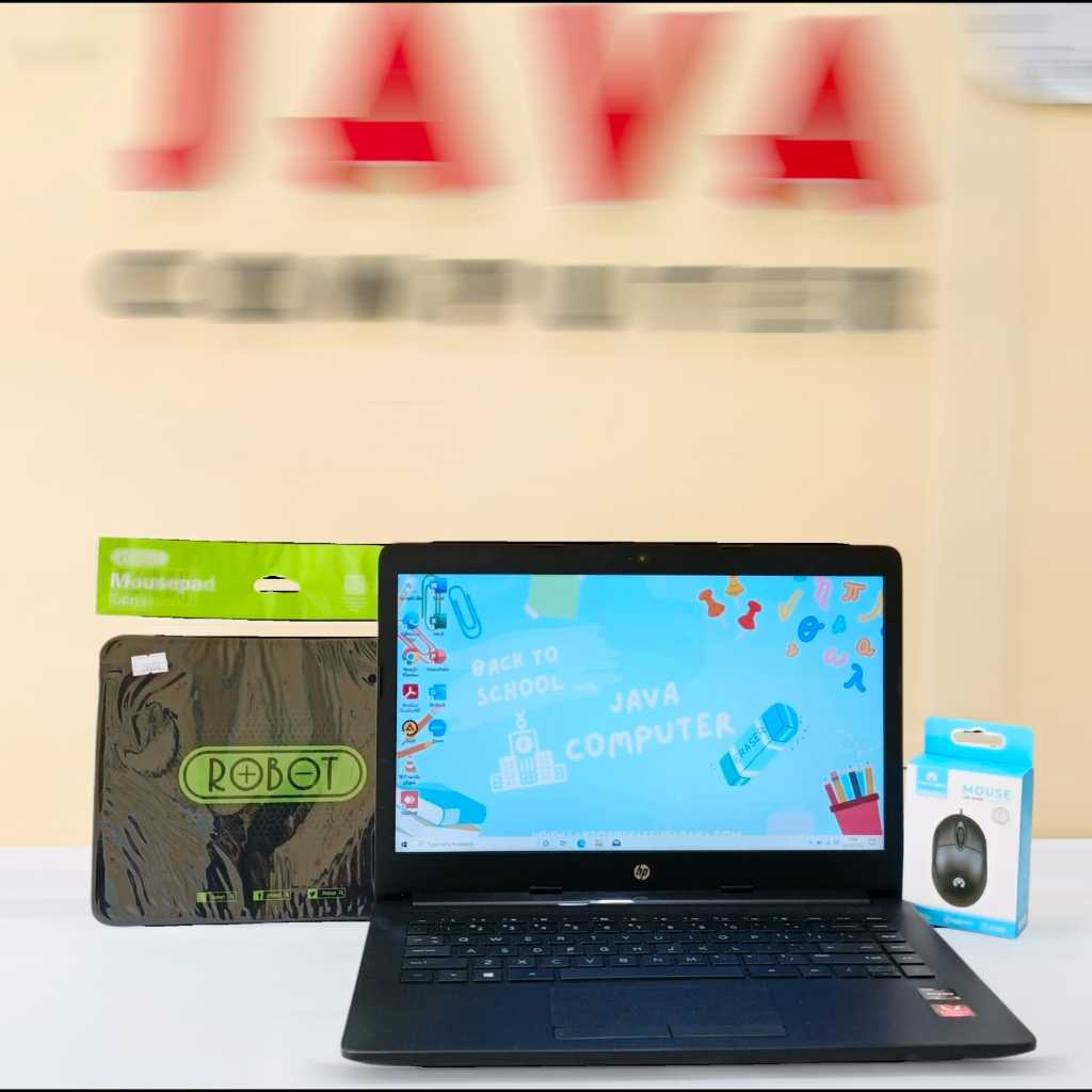 HP 14s CM00054AU AMD Ryzen 3 - 2200U RAM 8GB DDR4 SSD 128GB + HDD 1TB Second