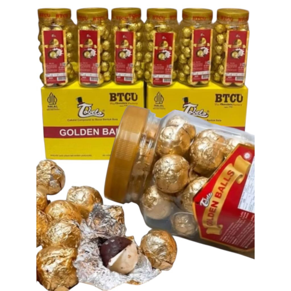 TOBELO GOLDEN BALL COKLAT