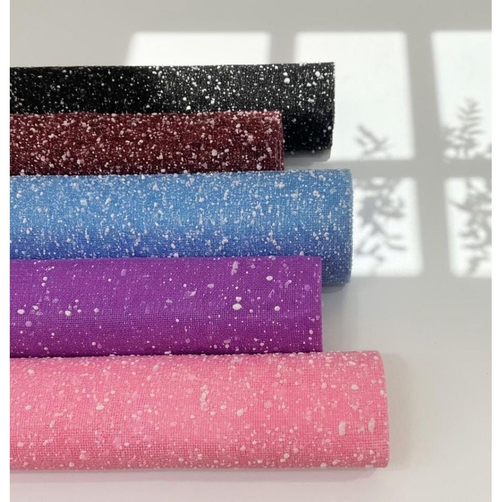 1 Roll Flower Wrapping Jala Salju Jaring Buket Bunga Motif Salju Flower Wrapping Paper Snowy Jaring 