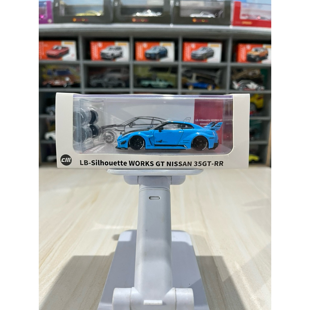 Nissan GTR R35 LBWK 35GT RR CM Model UNSEALED