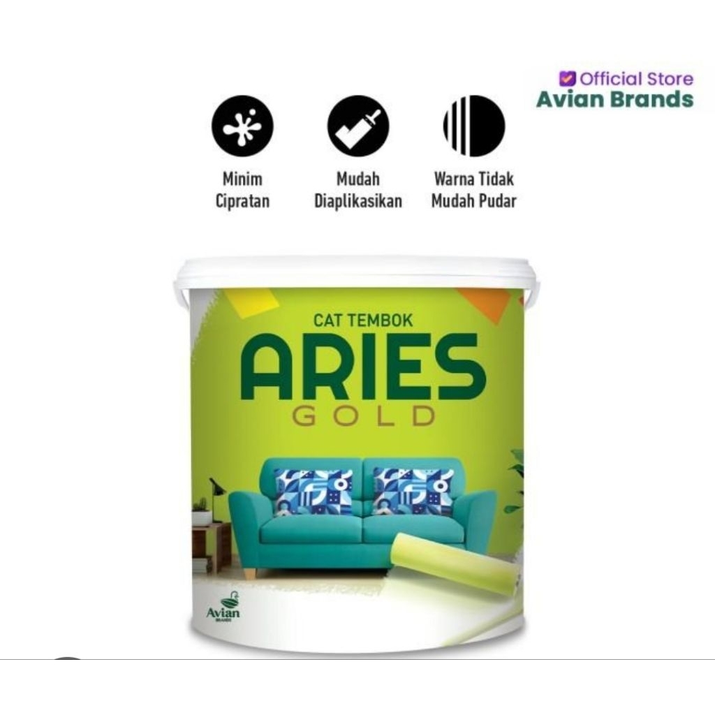 Avian Cat tembok Aries Gold