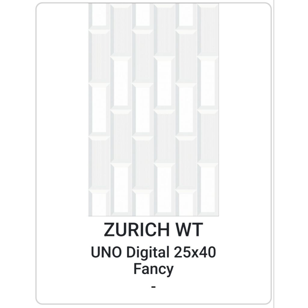 Keramik UNO Zurich WT Ukuran 25×40