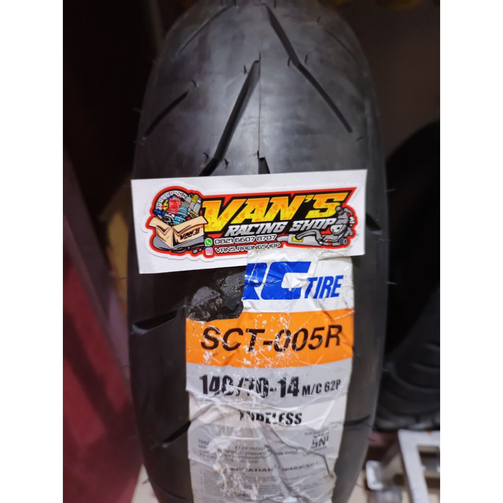 BAN LUAR IRC TUBELESS 140/70-14