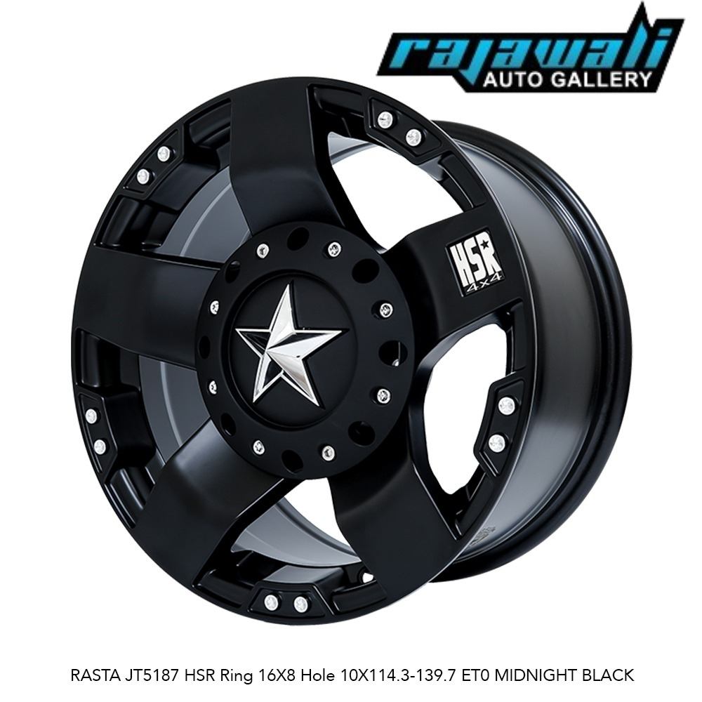 Jual Velg HSR Rasta Ring 16 Terios Innova Rush Jimny Katana Escudo Semi Offroad Lebar 8