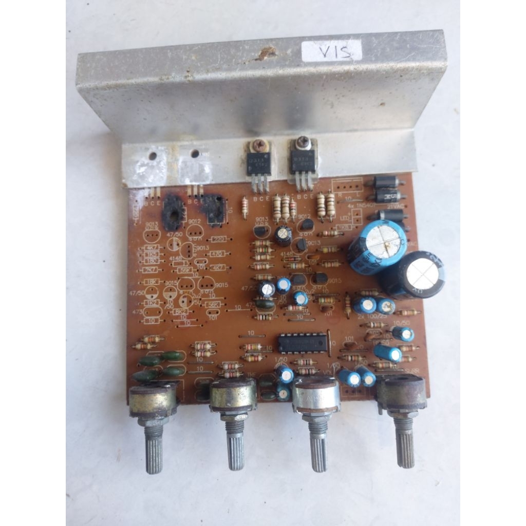 kit speaker aktif mono bekas normal