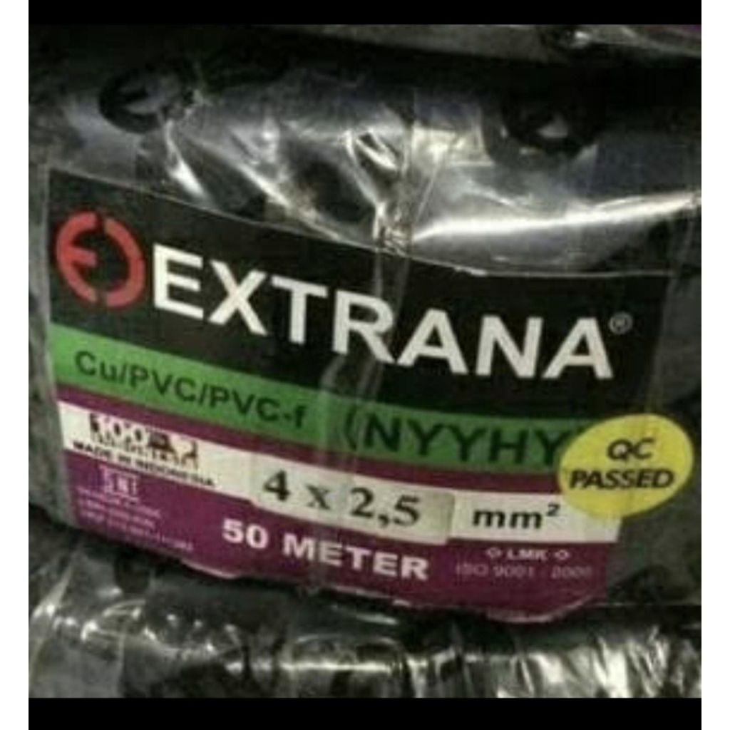 Kabel extrana nyyhy 4x2.5 serabut / NYY HY 4x2.5 serabut