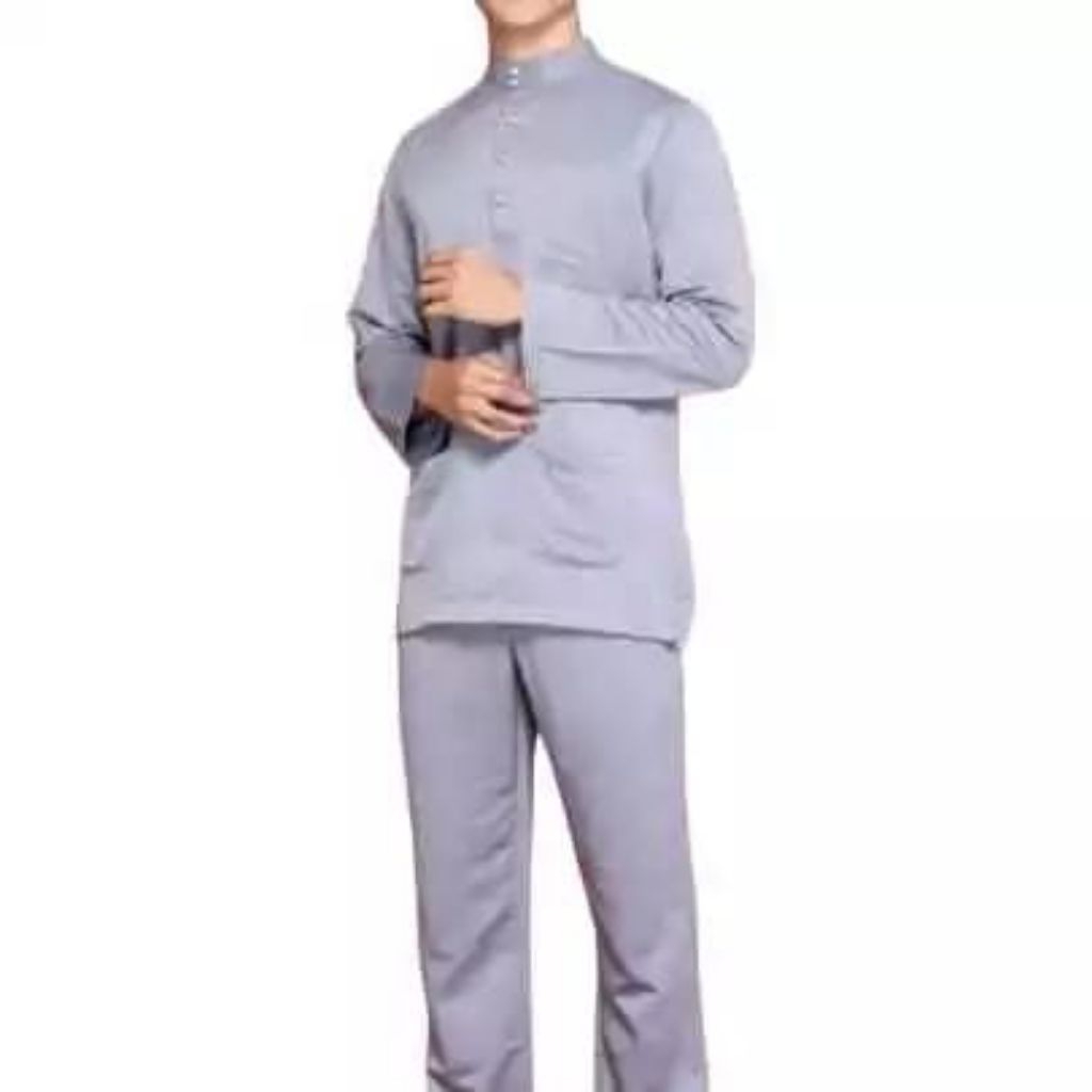 SETELAN BAJU KOKO MELAYU PRIA TELUK BELANGA SET BAJU CELANA KOKO PRIA TERLARIS