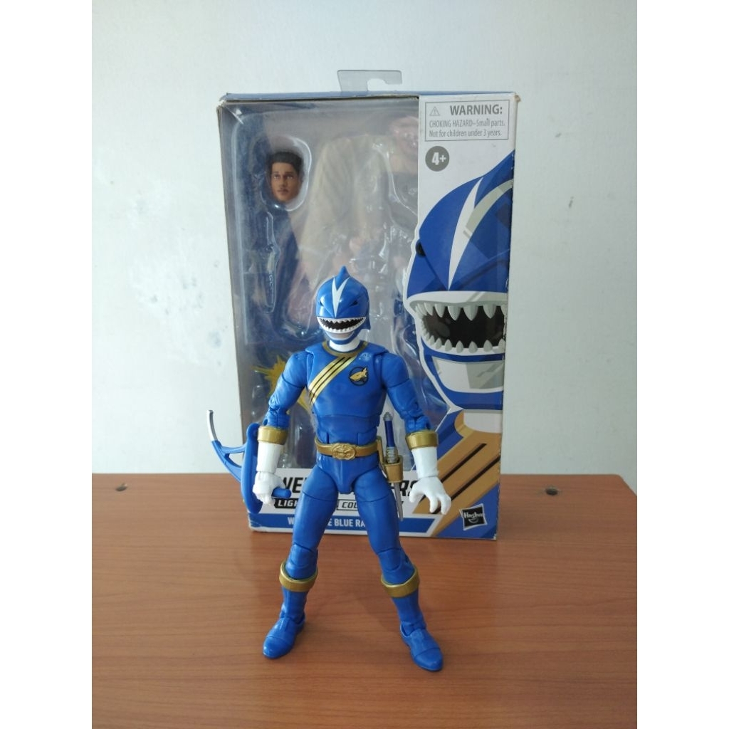 Power Ranger Lightning Wild Force Blue Ranger Ori BIB 