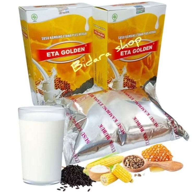 ETA GOLDEN susu kambing plus herbal 250 gr