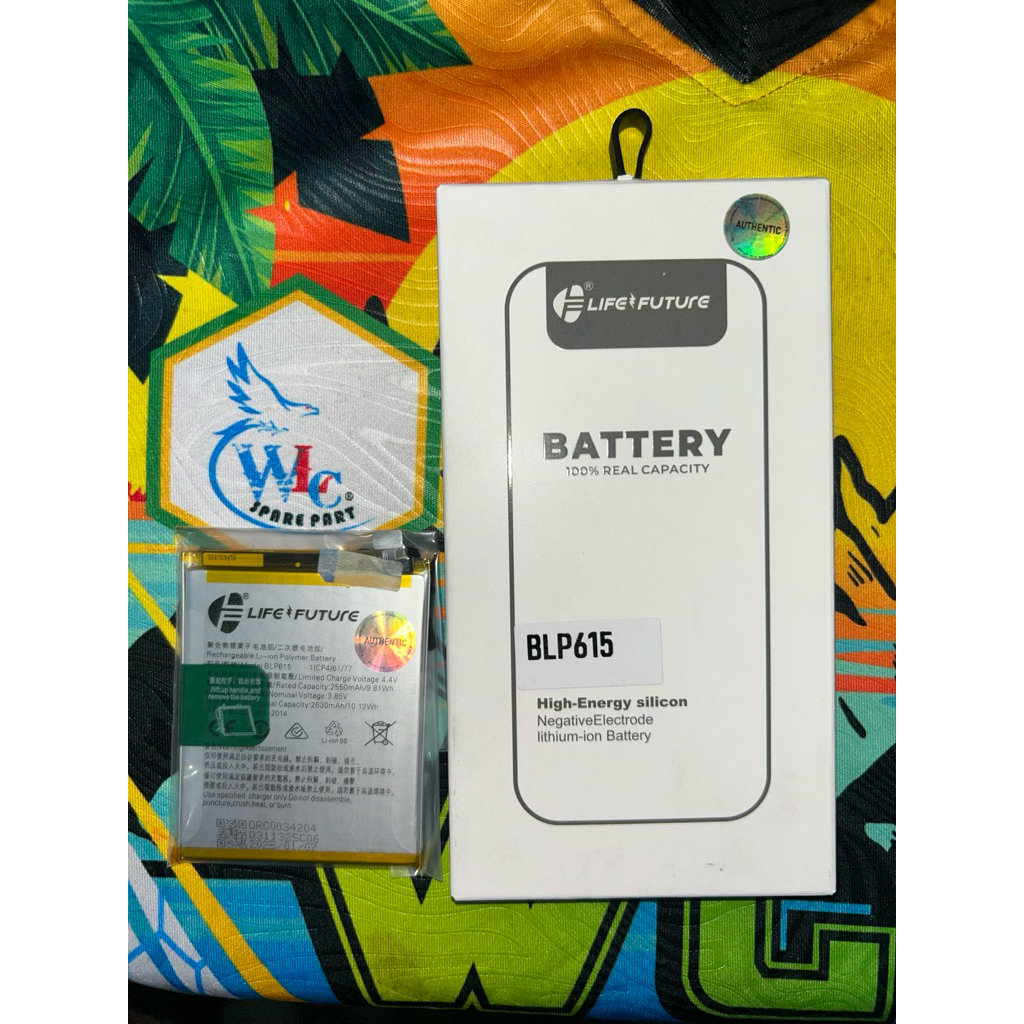 Baterai Oppo BLP615 Life Future