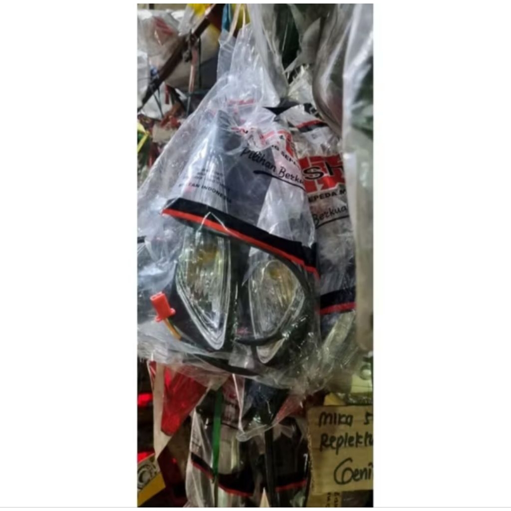 REFLEKTOR SEN DEPAN VARIO 110 KARBU ORIGINAL TENSHI