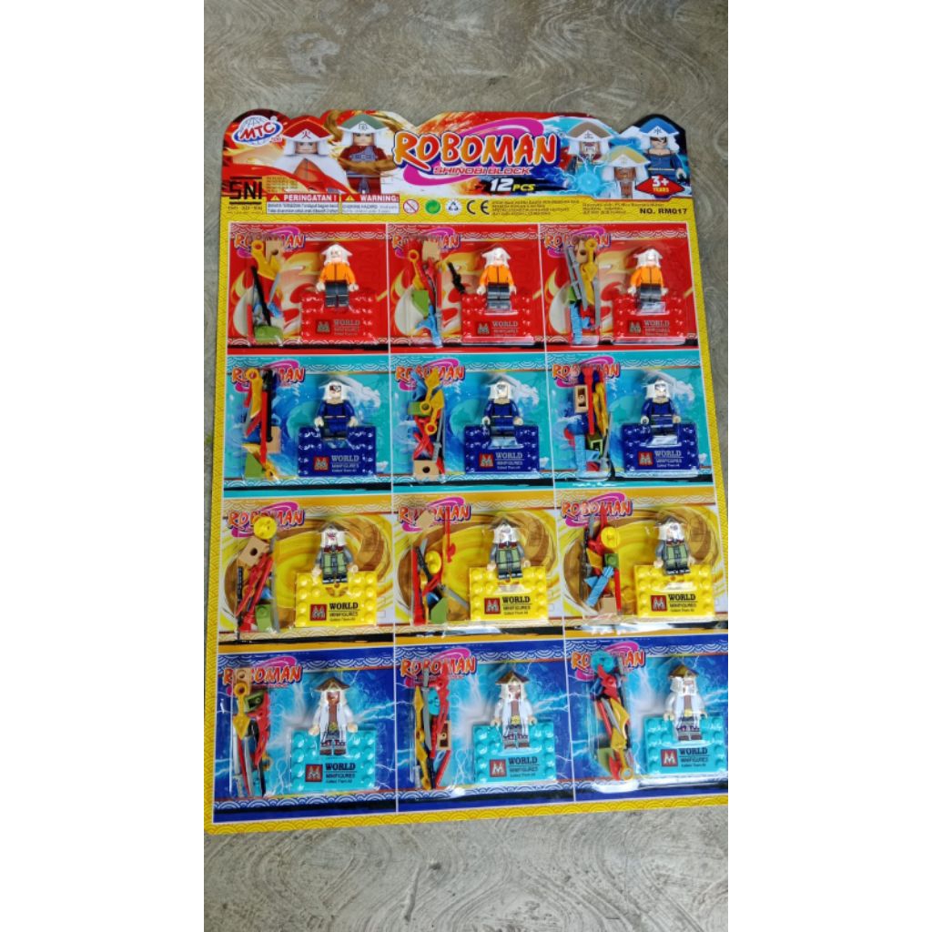 MAINAN LEGO SHINOBI NARUTO NEW VERSIONN