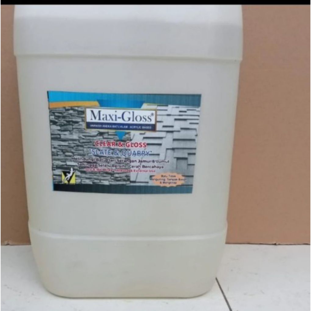 Coating Batu Alam//Pernis Batu Alam//20 liter/pengiriman instant