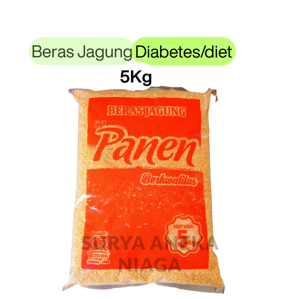 Beras Jagung 5kg Murah grating ongkir beras jagung 5 kilo bisa untuk diet atau diabetes