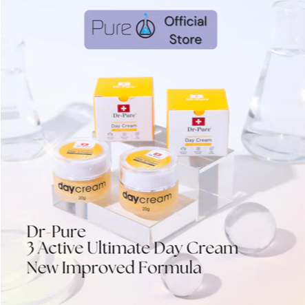 BEAUTY - DR PURE DAY NIGHT CREAM ORIGINAL BPOM - CREAM SIANG MALAM DR PURE