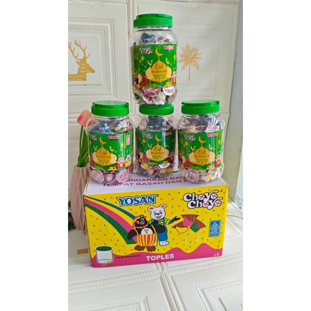 YOSAN CHOYO CHOYO RAINBOW CUP TOPLES ISI -+60